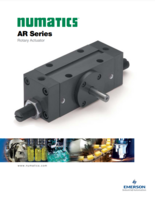 NUMATICS AR CATALOG AR SERIES: ROTARY ACTUATORS